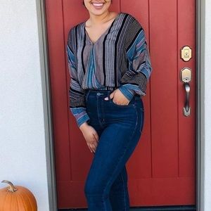 Multi colored Long sleeve